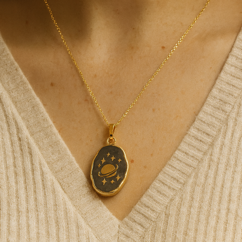 CELESTIAL ASTROLOGY NECKLACE