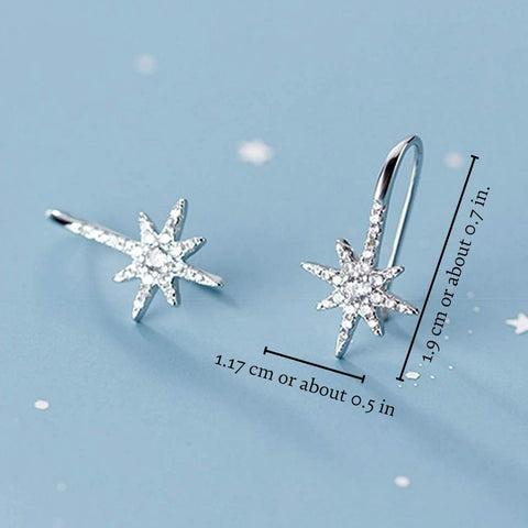 ETHEREAL STARBURST EARRINGS (PAIR)