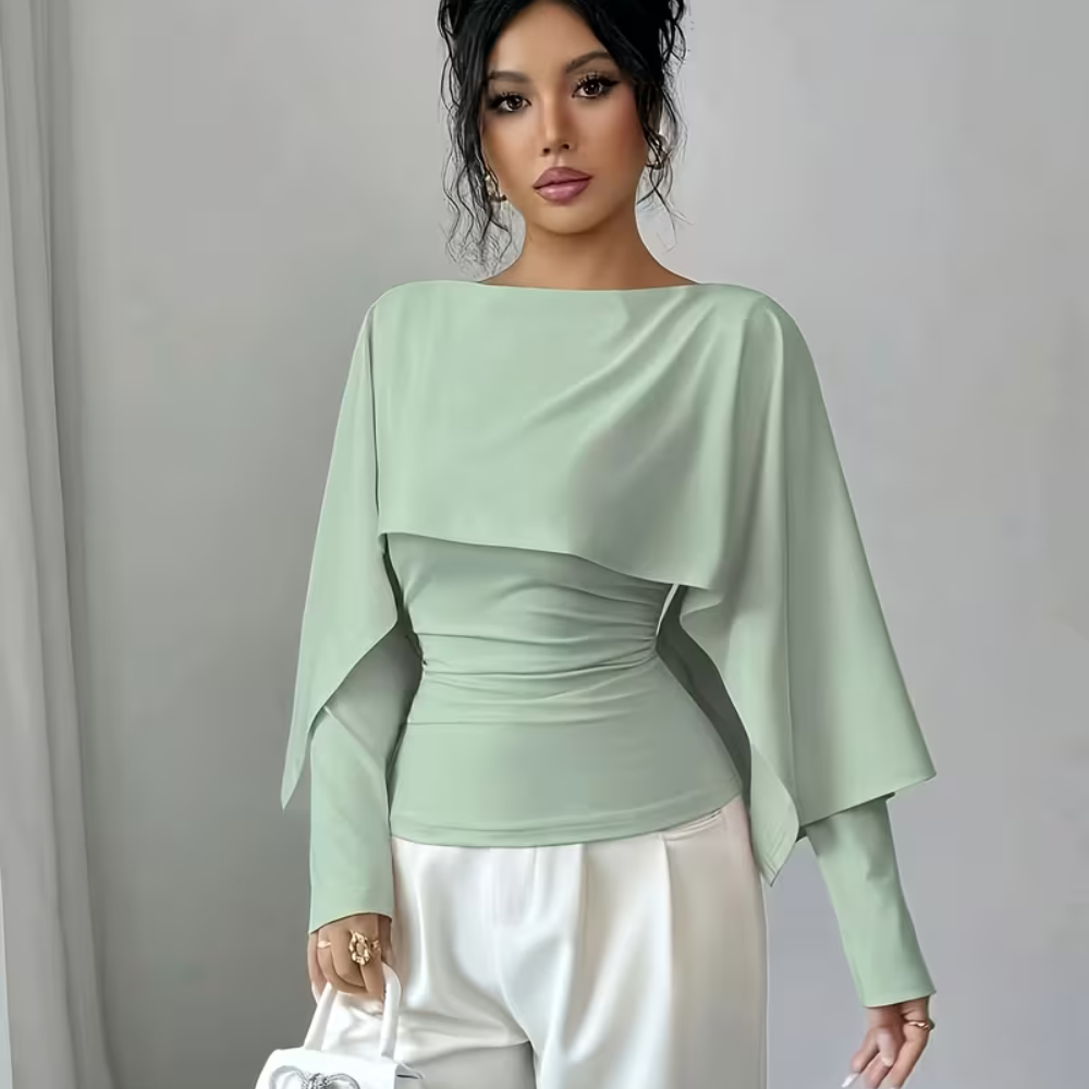 Adelina™ | Cape Overlay Top