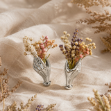 HOLDING HAND EARRINGS (PAIR)