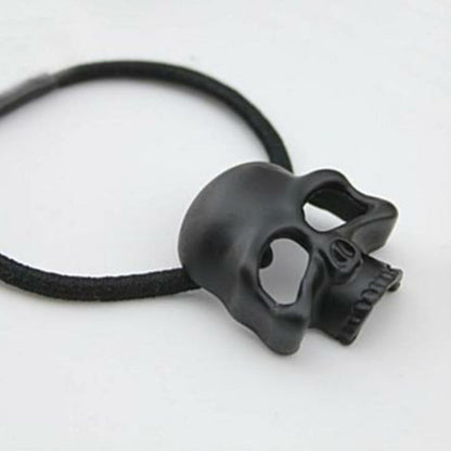 GLAM SKULL HAIR TIE