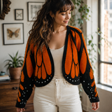 MONARCH BUTTERFLY CARDIGAN