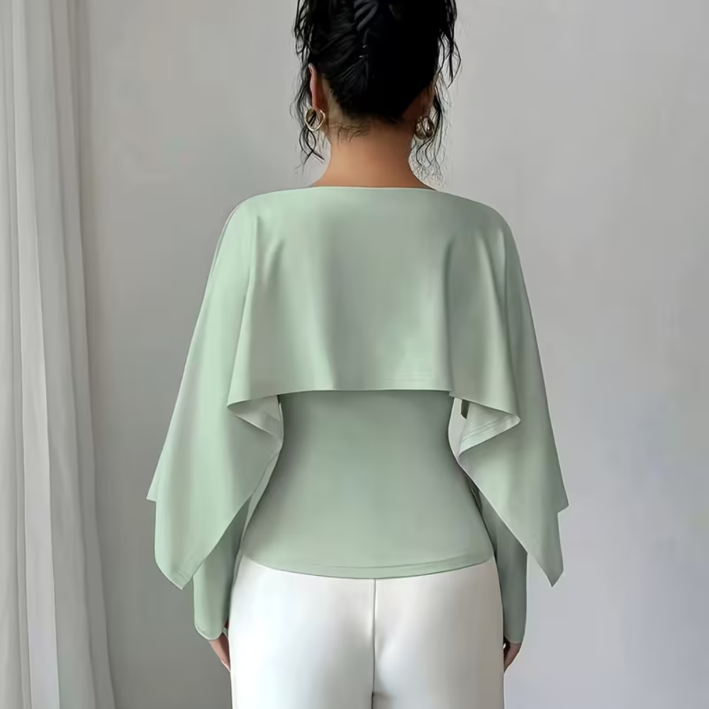 Adelina™ | Cape Overlay Top