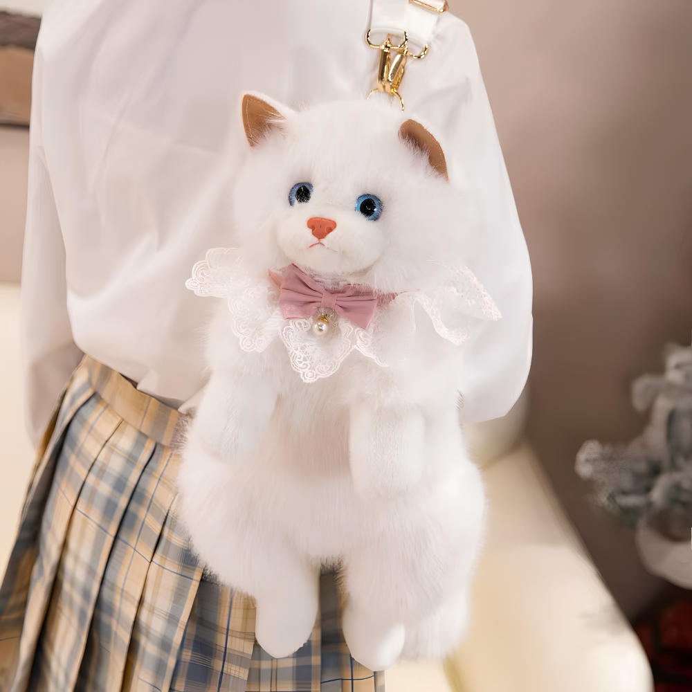 Purrsy™ | Stuffed Cat Bag