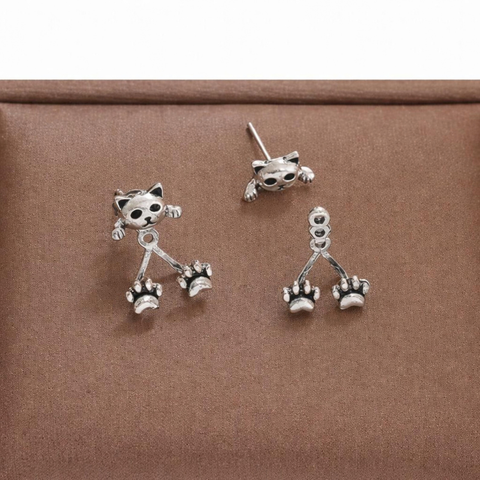 CAT PAWS EARRINGS (PAIR)