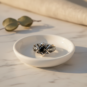 MIDNIGHT GOTHIC RING (ADJUSTABLE)