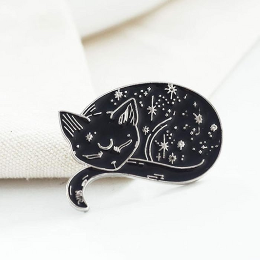 MYSTICAL CAT ENAMEL PIN