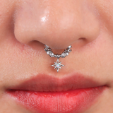 COSMIC LUNAR NOSE RING