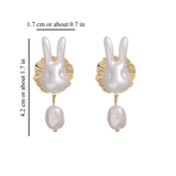 KING RABBIT EARRINGS (PAIR)