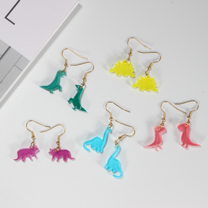 DINOSAUR EARRINGS (PAIR)