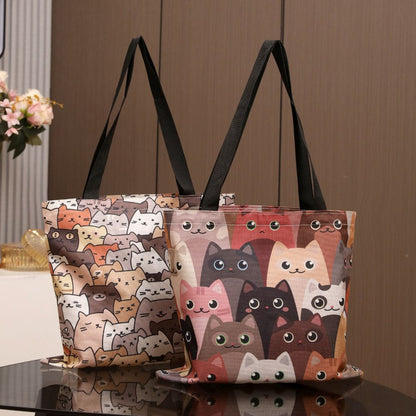 CUTE CAT TOTE BAGS