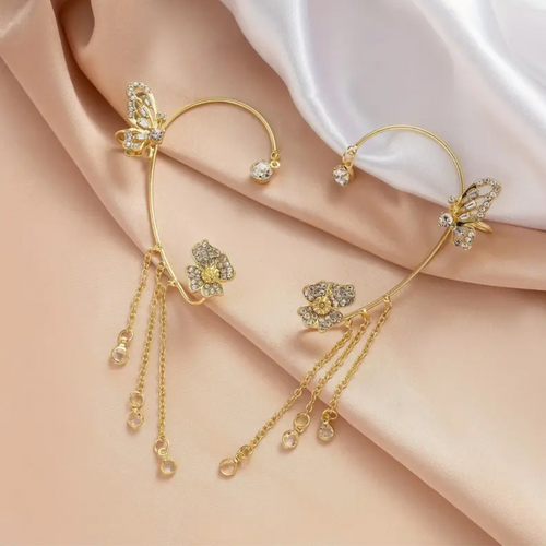 SWEET BUTTERFLY EAR CUFFS (PAIR)