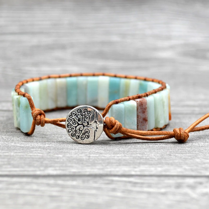 AMAZONITE BRACELET (ADJUSTABLE)