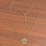 DAINTY TURTLE NECKLACE