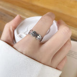 SMILEY FACE RING (ADJUSTABLE)