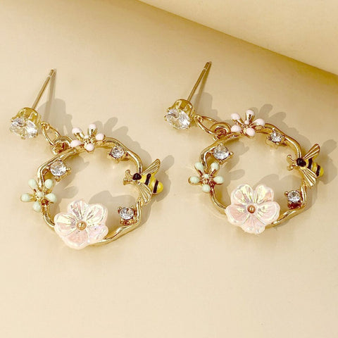 BLOOMING SPRING EARRINGS (PAIR)