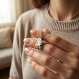 TINY CAT NECKLACE