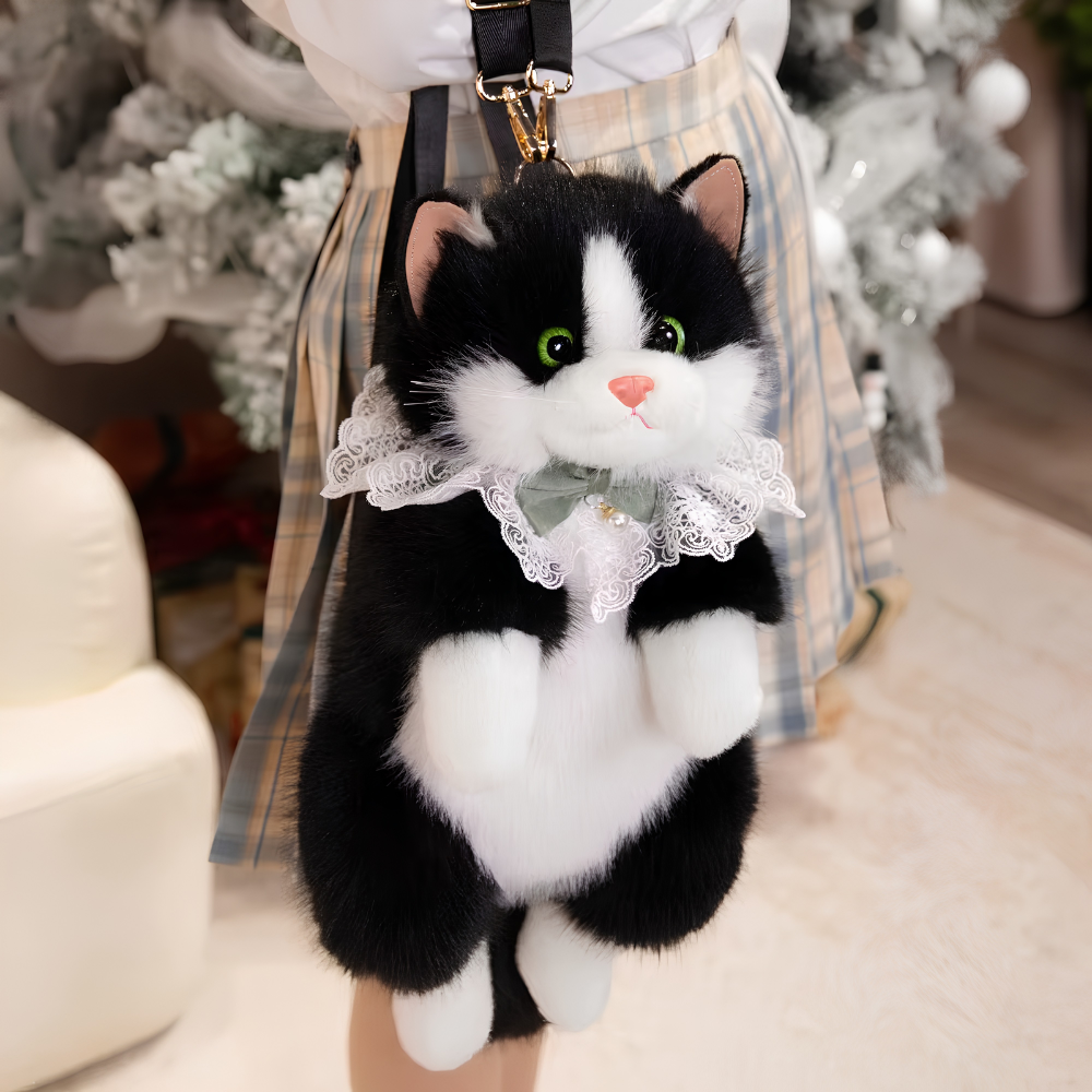 Purrsy™ | Stuffed Cat Bag