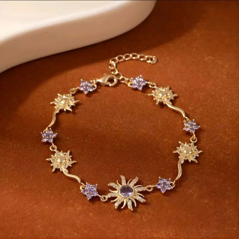 SUN FLOWER BRACELET (ADJUSTABLE)
