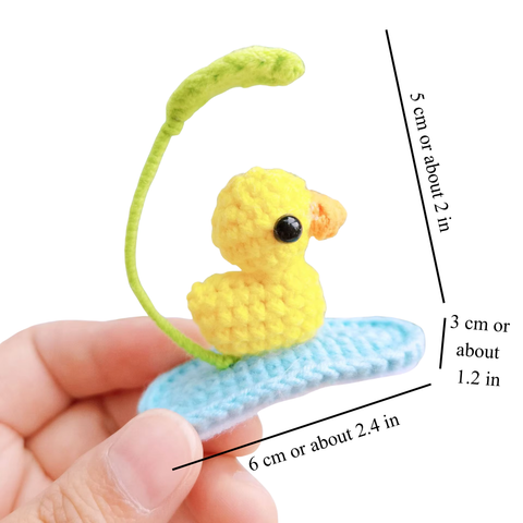 CROCHET HAIR PIN