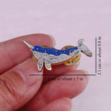 STARRY WHALE ENAMEL PIN