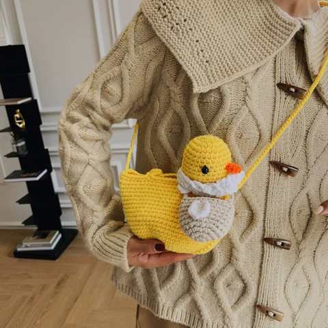 CROCHET DUCK BAG