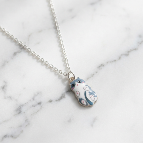TINY CAT NECKLACE
