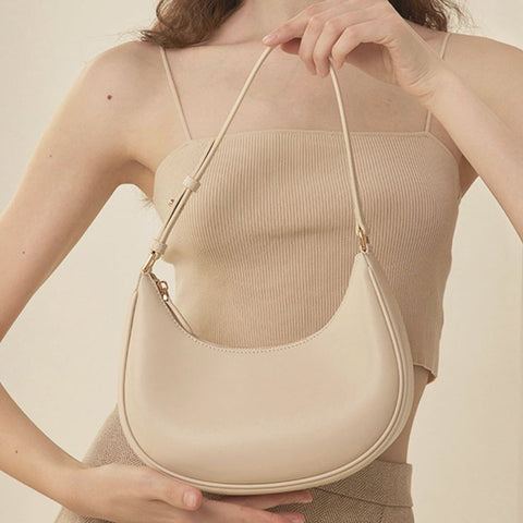 CRESCENT MOON SHOULDER BAG