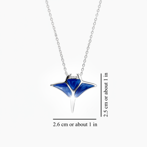 MANTA RAY NECKLACE