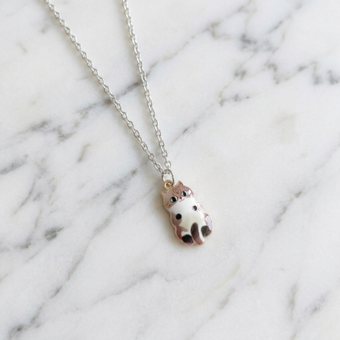 TINY CAT NECKLACE