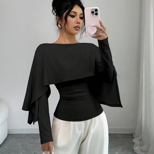 Adelina™ | Cape Overlay Top