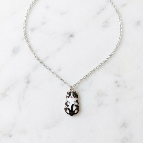 TINY CAT NECKLACE