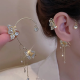 BUTTERFLY TASSEL EARRINGS (PAIR)