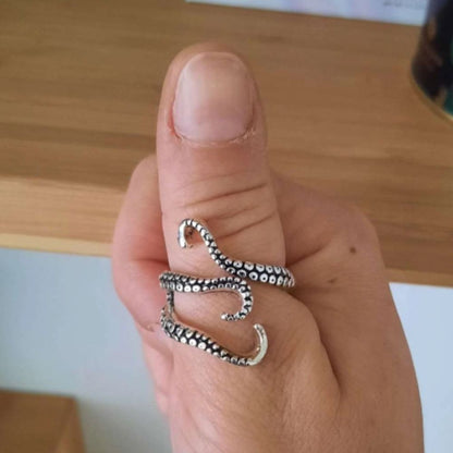 OCTOPUS WRAP RING (ADJUSTABLE)