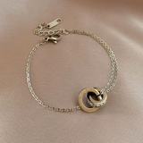 INTERLOCKING INFINITY BRACELET (ADJUSTABLE)