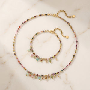 MIXED GEMSTONE SET