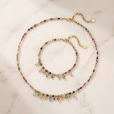 MIXED GEMSTONE SET