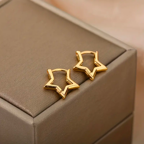 STATEMENT STAR EARRINGS (PAIR)