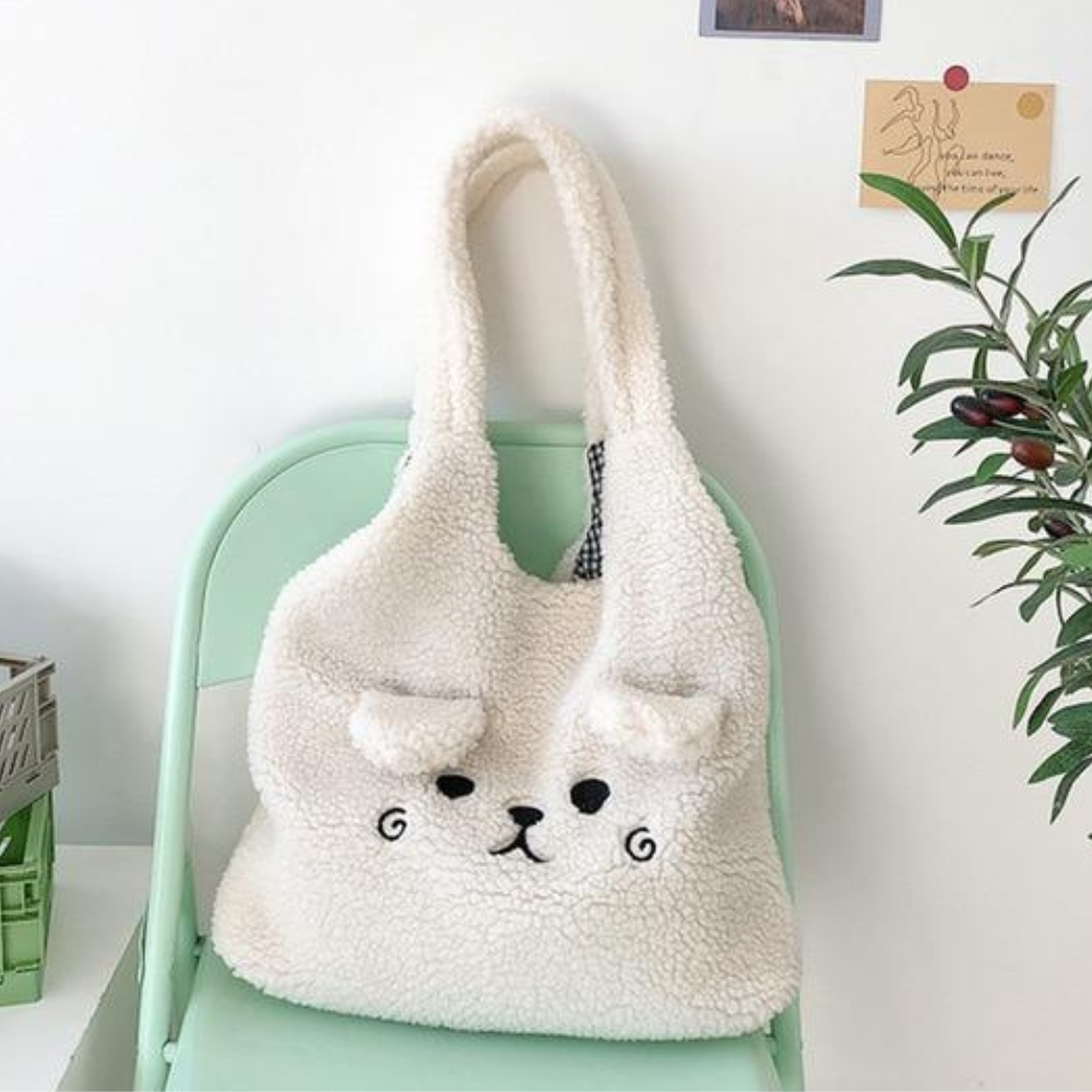 FLUFFY PUP TOTE