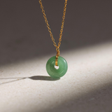 ROUND JADE NECKLACE