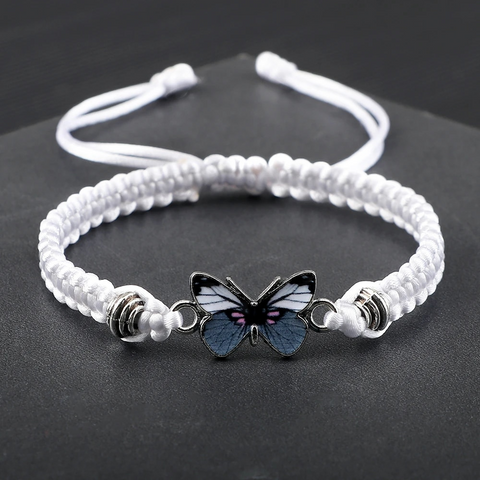 BUTTERFLY CHARM BRACELET (ADJUSTABLE)