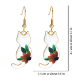 CHARMING CAT EARRINGS (PAIR)