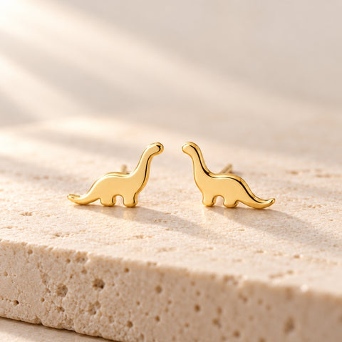 FOSSIL DINO STUDS (PAIR)
