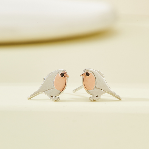 ROBIN STUD EARRINGS (PAIR)