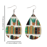 VINTAGE BOOKS EARRINGS (PAIR)