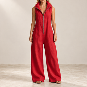 ZipEase™ | Half Zip Jumpsuit