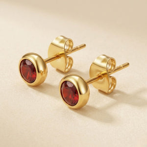 CRYSTAL STUD EARRINGS (PAIR)