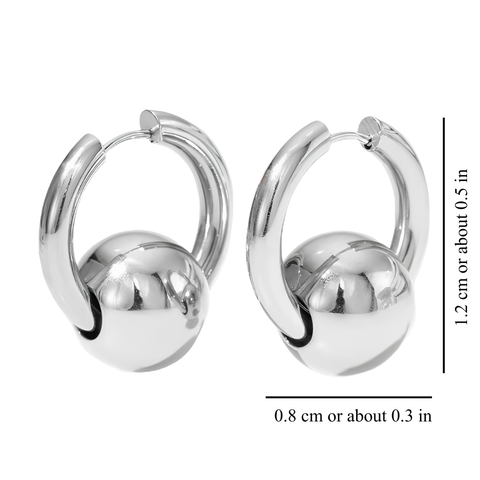 GOLD BALL EARRINGS (PAIR)
