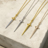 SWORD CHARM NECKLACE (ADJUSTABLE)