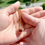 HEART & SWORD NECKLACE
